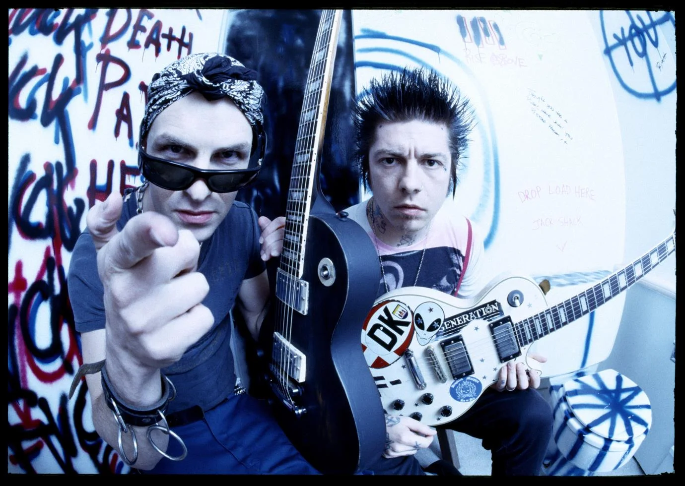 Rancid, Tim & Lars, Los Angeles, 1998 — Woodstock Artist Collective